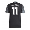 Herren Fußballbekleidung Aston Villa Ollie Watkins #11 Auswärtstrikot 2025-26 Kurzarm